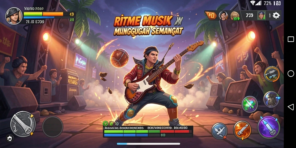 Tampilan gameplay 2739 yang interaktif dan penuh energi.