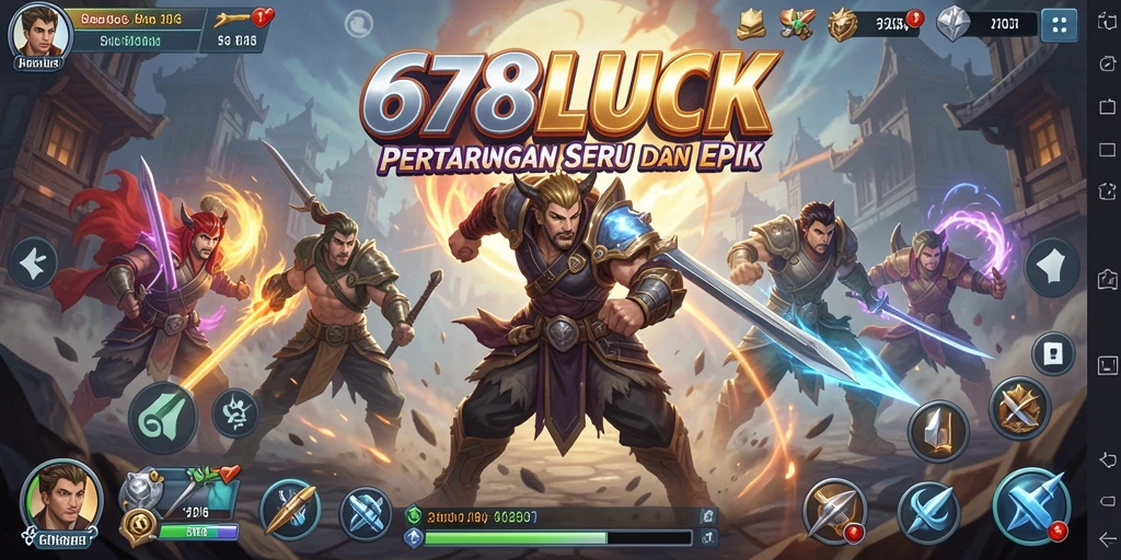 Gameplay seru di <strong>678LUCK</strong> memperlihatkan aksi pertarungan yang mendebarkan.