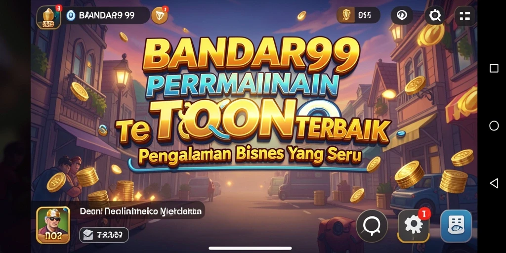 Tampilan gameplay <strong>BANDAR99</strong> menunjukkan strategi bisnis yang menarik.