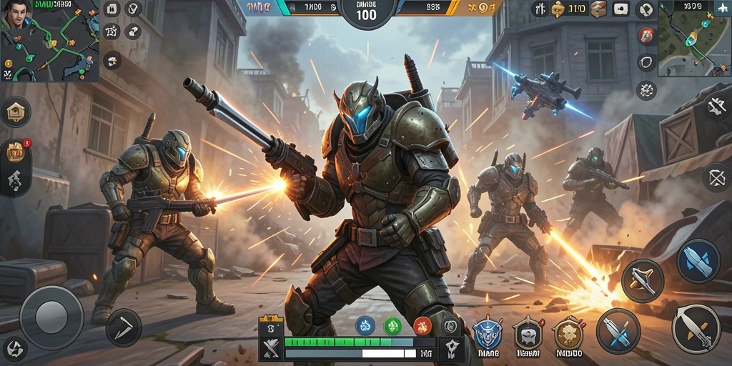 Tampilan menarik dari gameplay menegangkan DMD999.