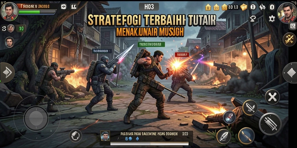 Tampilan permainan H03 dengan aksi strategi yang mendebarkan.