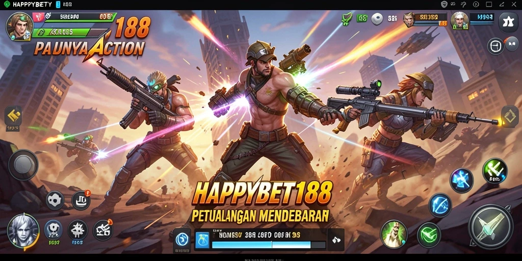 Tangkapan layar gameplay <strong>HAPPYBET188</strong> menunjukkan aksi mendebarkan yang penuh petualangan.