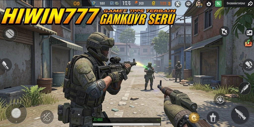 Tampilan gameplay seru dan mendebarkan dari HIWIN777.