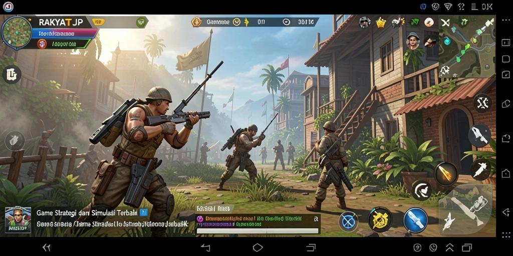 Tampilan gameplay menarik dari RAKYATJP yang menonjolkan strategi.