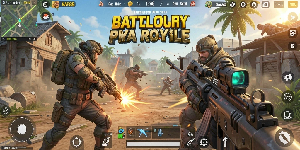 Tampilkan aksi mendebarkan dalam RAP89 dengan gameplay Battle Royale.