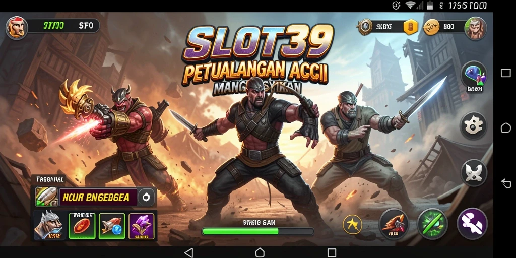 Tampilan gameplay seru di SLOT39 dengan aksi berintensitas tinggi.